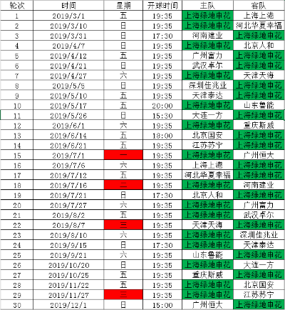 中超最近一轮的时间 近期中超比赛-第3张图片-www.211178.com_果博福布斯